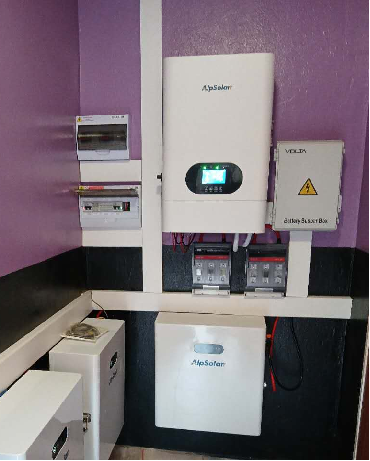 Rosa G2+ Drei Livo Home Energy Storage Project in Südafrika